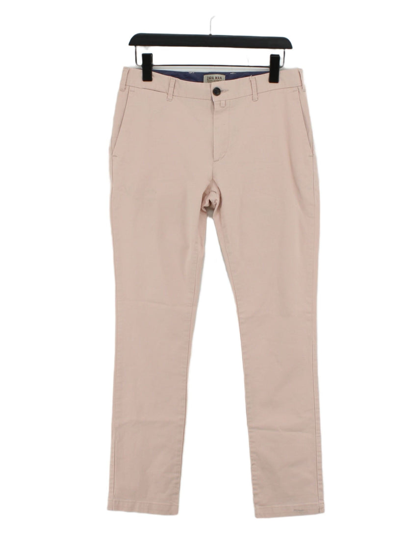 Zara Man Leather Pants/Trousers, Men's Fashion, Bottoms, Trousers on  Carousell